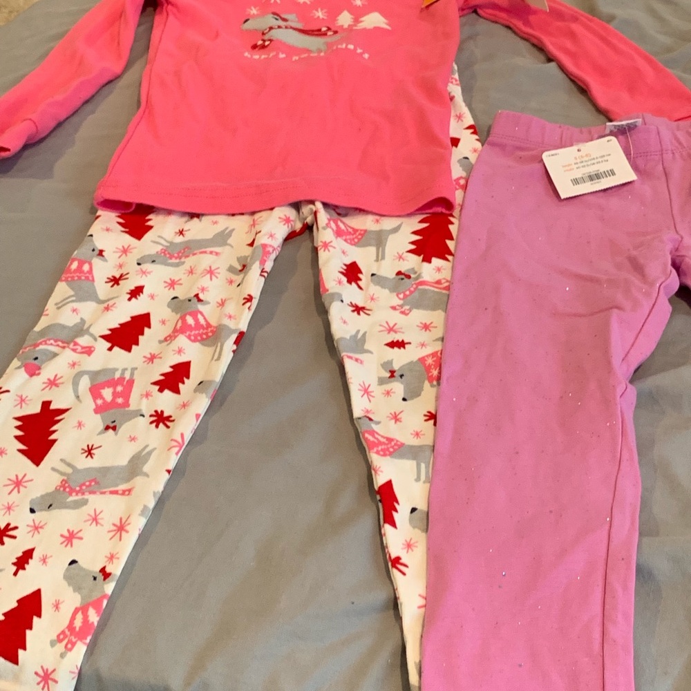 Gymboree pajamas and leggings